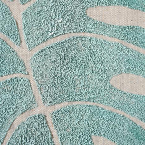 Keilrahmen mit schabloniertem Motiv