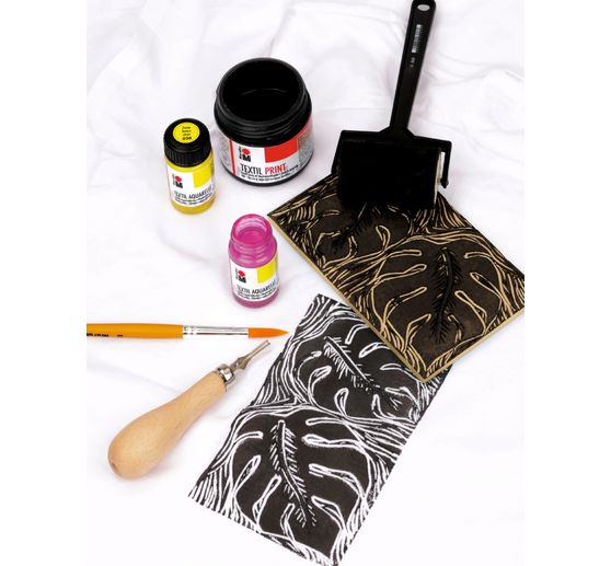 Soft Linoleum printing plate