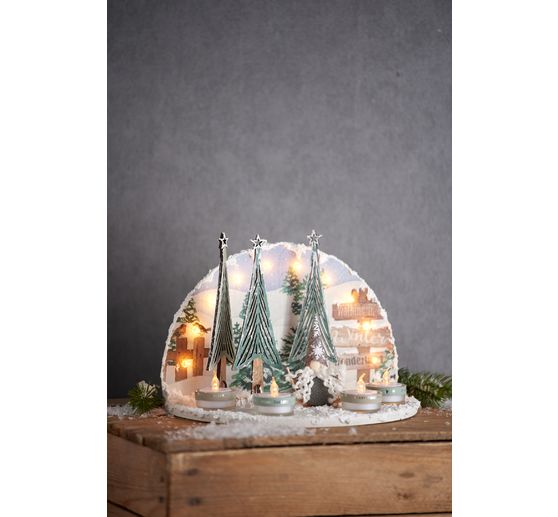 VBS Light arch with 4 tea light holders