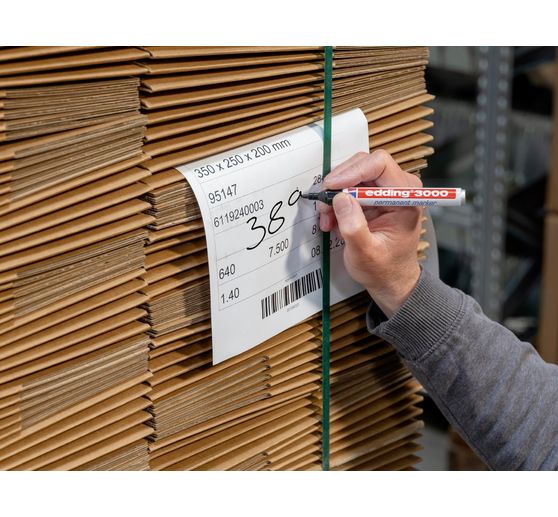 edding 3000 "Permanentní fixy"