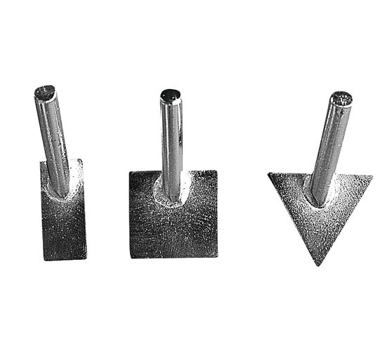 Encaustic Cauterias assortment, 3 pieces