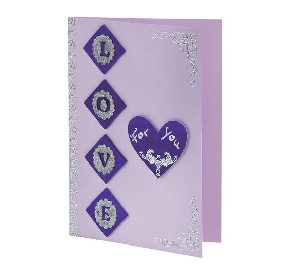 Stamped parts "Inchies", 96 pieces