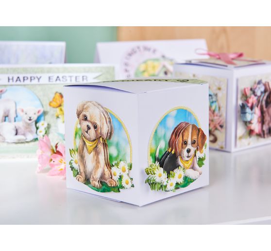 Papírová krabice VBS bílá