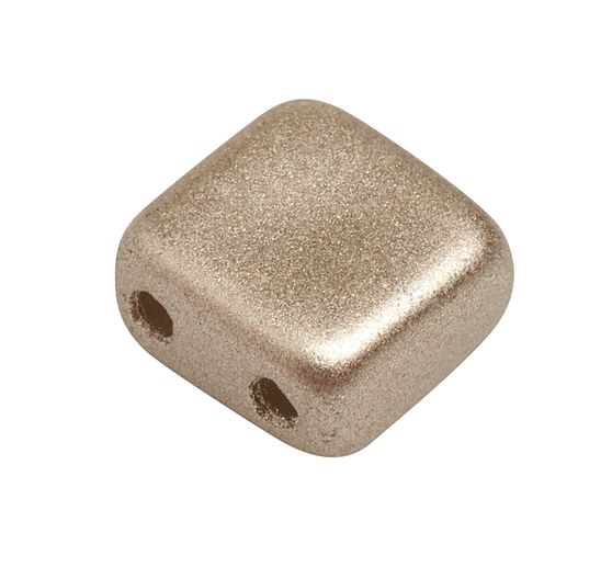 Glass bead "Square", 35 pieces