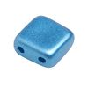 Glass bead "Square", 35 pieces Blue