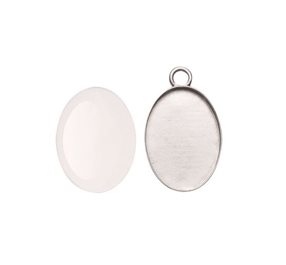 Cabochon-Decoration pendant small