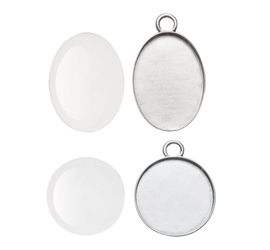 Cabochon-Decoration pendant small