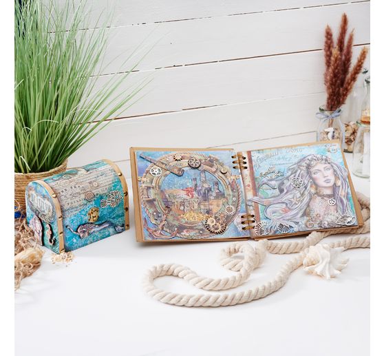 VBS Ring binder album, kraft paper pages