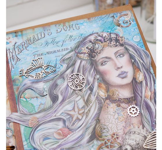 VBS Ring binder album, kraft paper pages