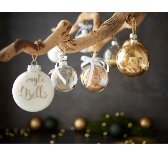 VBS Glass balls, Ø 8 cm, 2 pieces