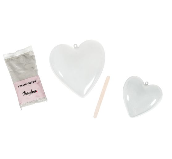 Creative set "Concrete Heart Bowl"