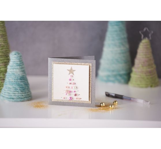 Glitter paper "Xmas"