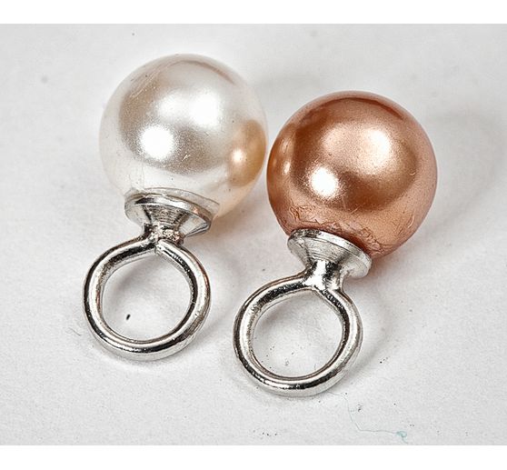 Přívěsek z korálků se špendlíkem