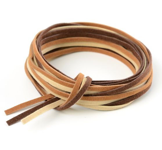 Imitation leather strap set of 3