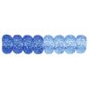 Large hole bead "Sunshine" Lavender Blue-Mix