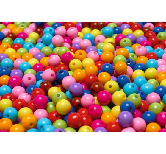 VBS Beads "Multicolor-Opak", 500 g