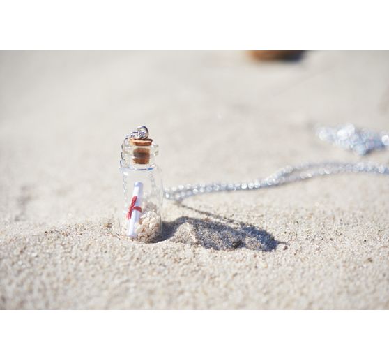 Decoration pendant Glass bottle