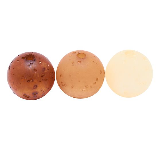 Korálky Polaris Sladká, hnědá směs