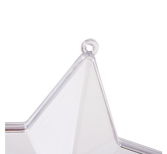 VBS Acrylic form "Ster", 8 cm, 6 Stück