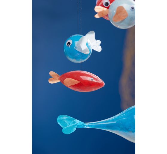 Akrylová koule VBS, Ø 6 cm, 6 kusů