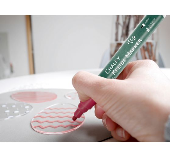 KREUL Chalky křídový marker "Dekorace na okna"