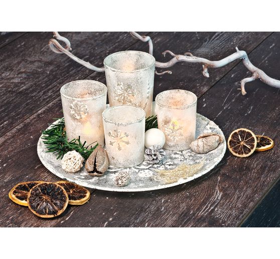 VBS Tea light glasses, set of 4