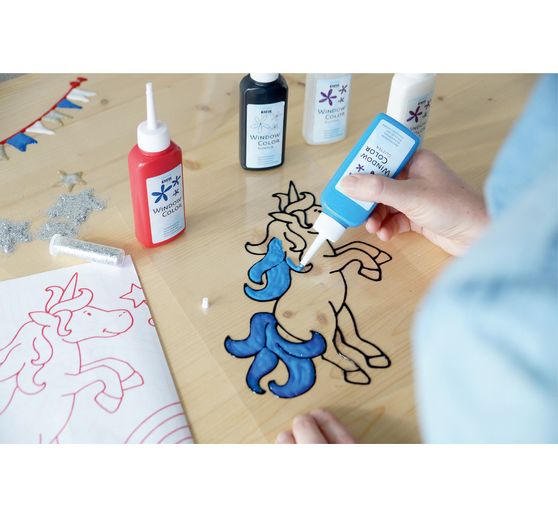 Kreul Window Color Set "Glitter World"