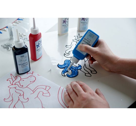 Kreul Window Color Set "Glitter World"