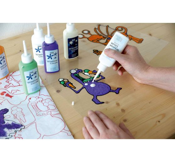 Kreul Window Color Set "Monster Party"