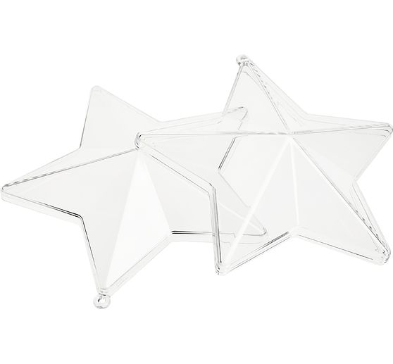 Akrylov&yacute; tvar VBS "Hvězda", 8 cm, 6 kusů