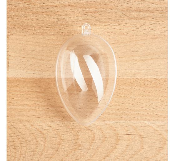 Acrylic egg, 8 cm