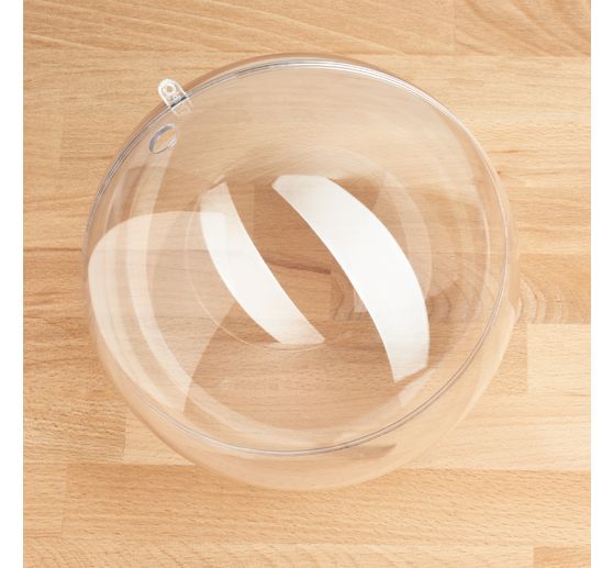 Akrylov&aacute; koule s otvorem, &Oslash; 20 cm
