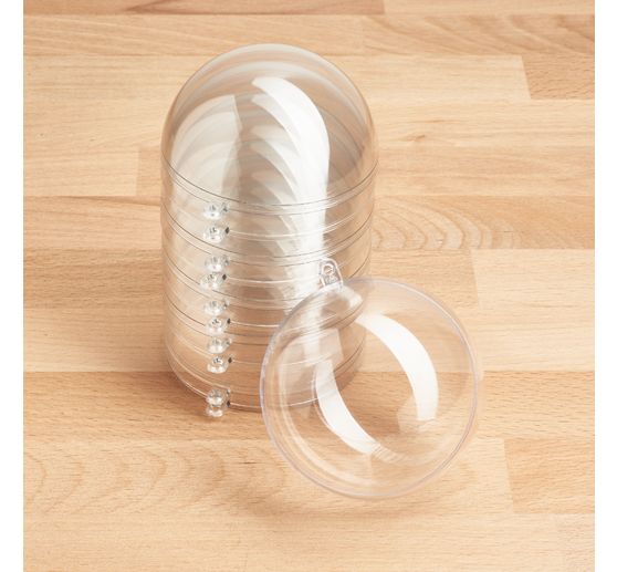 VBS Acrylic ball, &Oslash; 8 cm, 6 pcs.