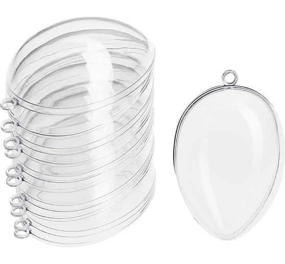 VBS Acrylic egg, 6 cm, 6 pcs.