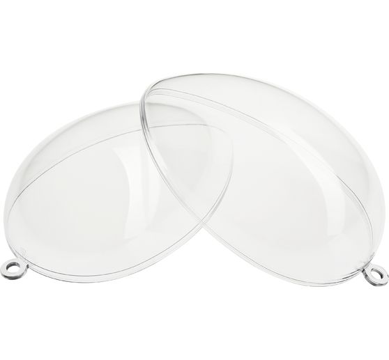 VBS Acrylic egg with hole, 6 pcs.