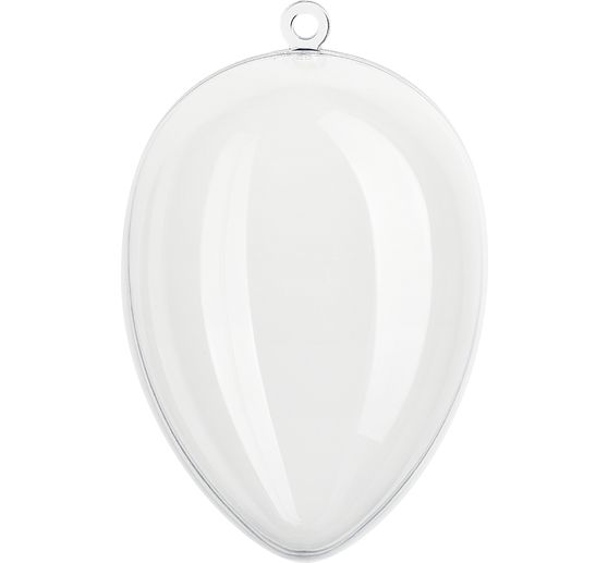 VBS Acrylic egg with hole, 6 pcs.