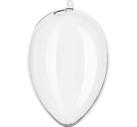 Akrylov&eacute; vejce s otvorem, 16 cm