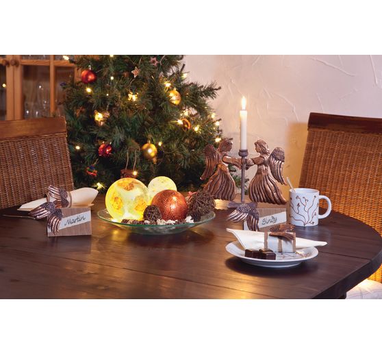 Akrylová koule s otvorem, Ø 8 cm