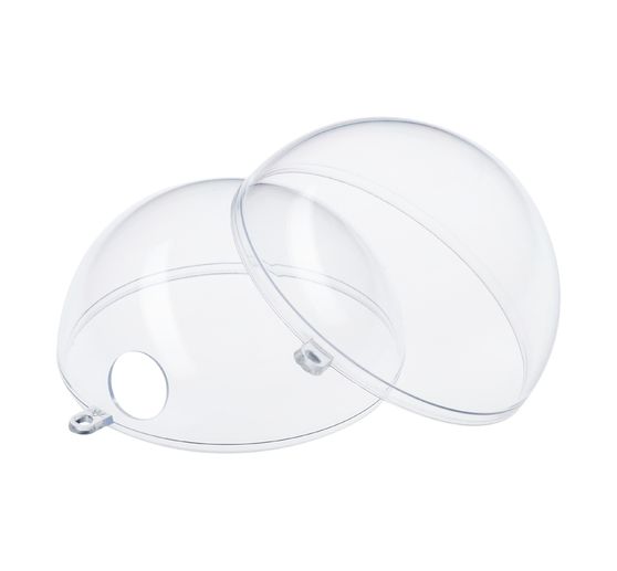 Akrylová koule s otvorem, Ø 10 cm