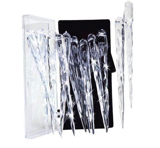 Acrylic form "Icicle", 12 pieces