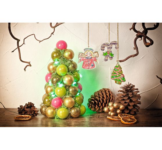 Akrylová koule VBS, Ø 6 cm, 6 kusů