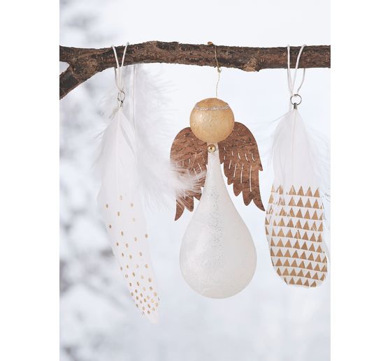 VBS Acrylic form "Drop" , 11 cm, 6 pieces