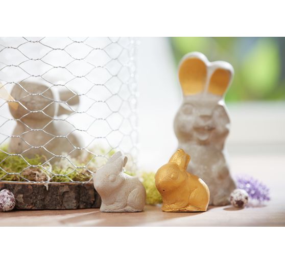 Akrylový tvar "Stojící zajíc"