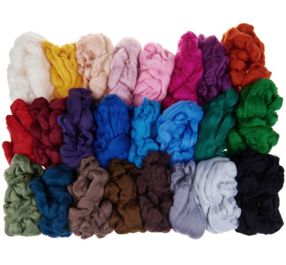 Wool roving, 50 g