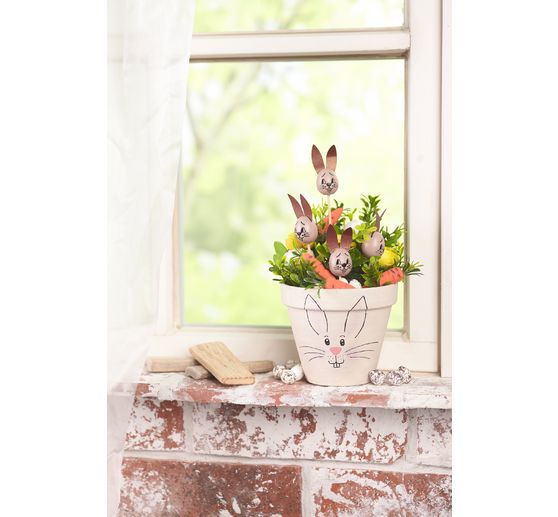 VBS Dekorativní vajíčka "kropenatá", 100 kusů