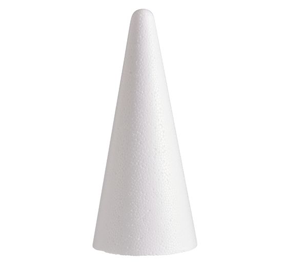 Polystyrene cone 20 cm