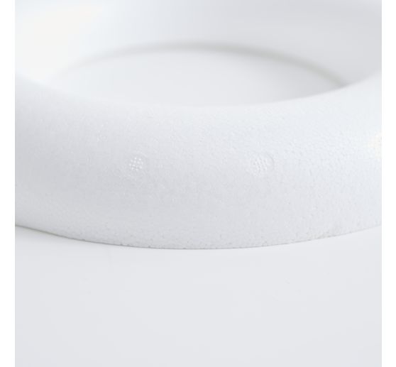 Plochý polystyrenový kroužek, (římský), Ø 22 cm