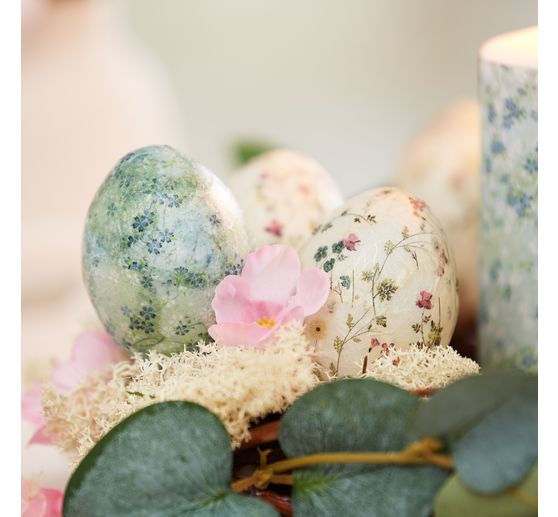 Slámová hedvábí s motivem "Květinářství - Delights Garden"