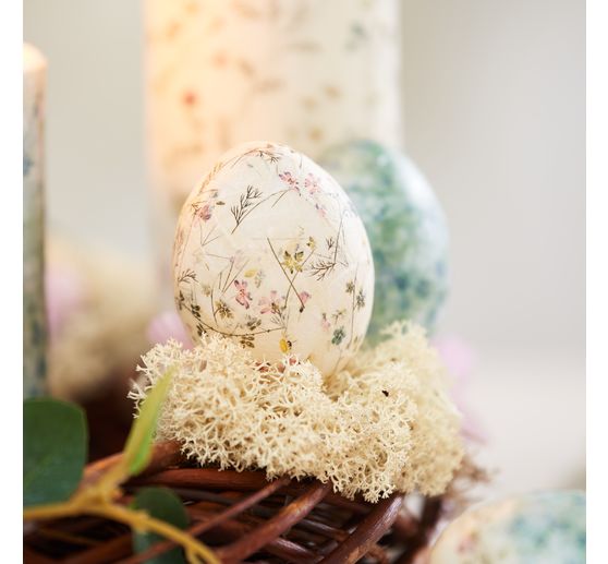 Slámová hedvábí s motivem "Květinářství - Delights Garden"