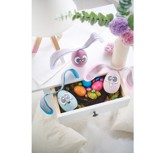 Polystyrene egg, 10 x 7,5 cm